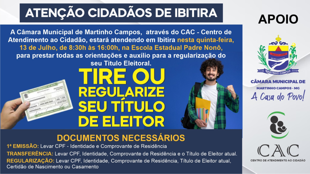 REGULARIZAÇÃO DE TÍTULO ELEITORAL