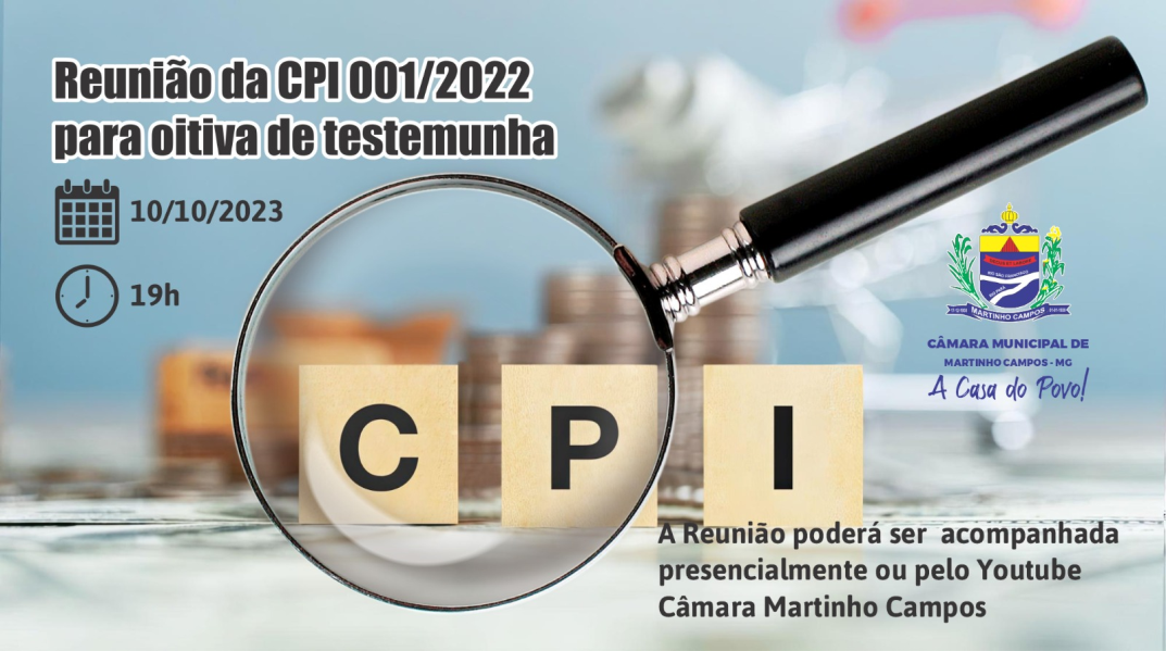 REUNIÃO CPI 001/2022