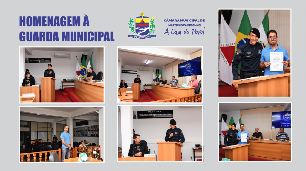 HOMENAGEM À GUARDA MUNICIPAL