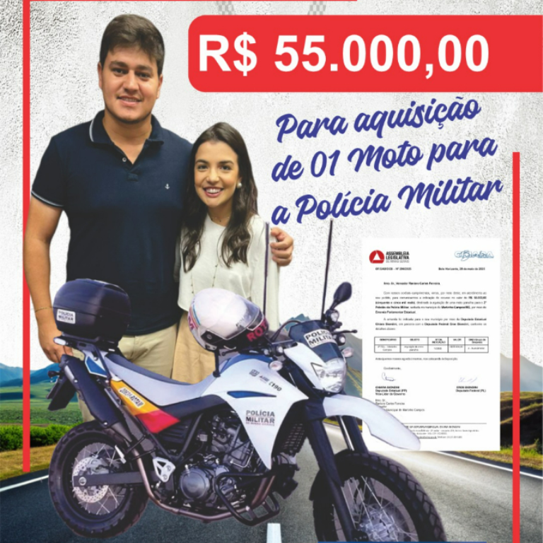 Raniere conquista recurso para reforço da segurança pública em Martinho Campos