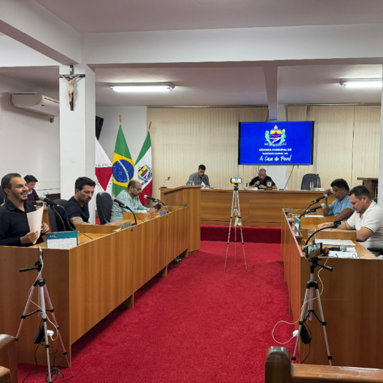 Resumo da 18ª Reunião Ordinária da Câmara Municipal de Martinho Campos