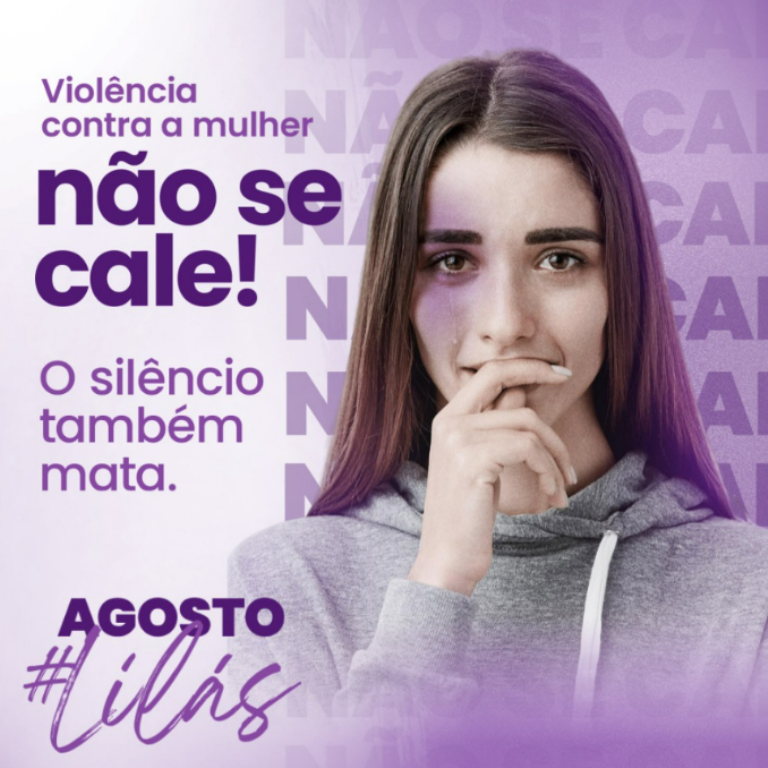 Câmara de Martinho Campos apoia a campanha Agosto Lilás
