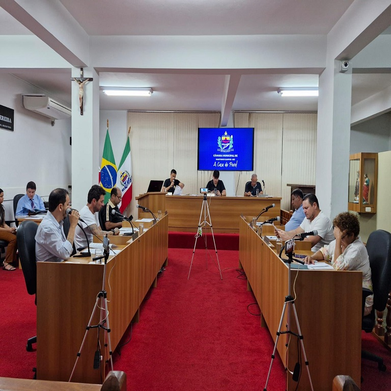 Segurança, educação e transparência pautam a 26ª Reunião Ordinária do Legislativo