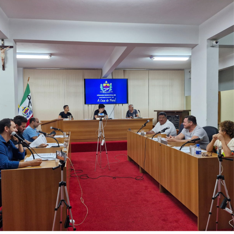 Veja os destaques da 34ª Reunião Ordinária da Câmara de Martinho Campos